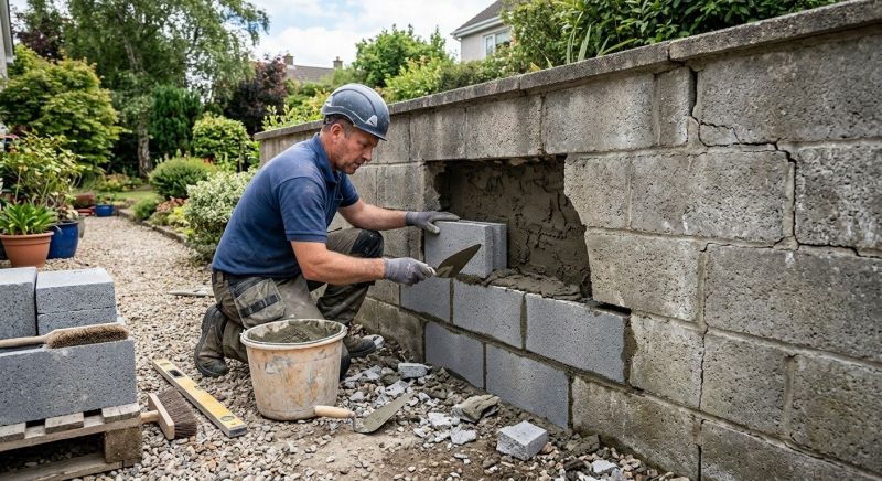 Block Wall Repair in Delray Beach, FL