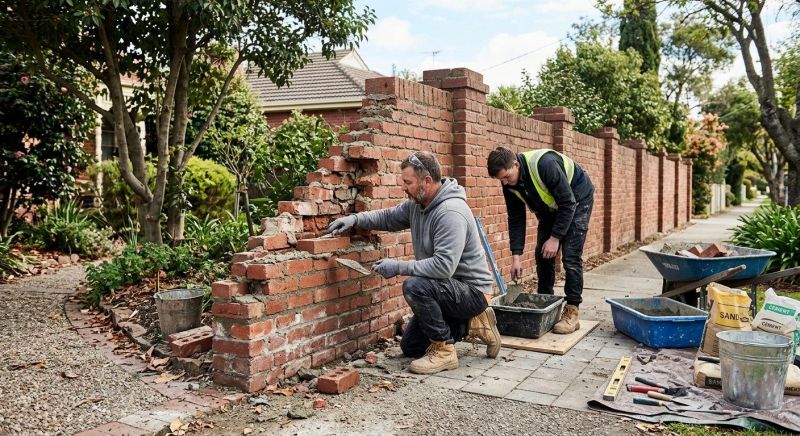 Brick Fence Repair in Fort Lauderdale, FL