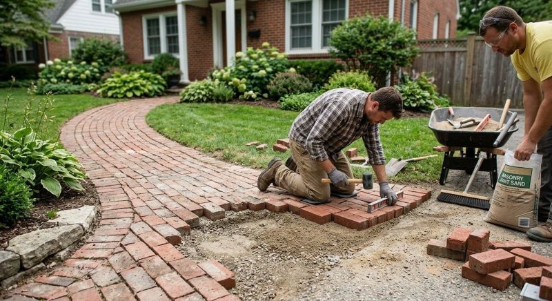 Brick Flatwork Repair in Miami Dade County, FL