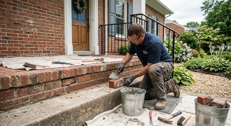 Brick Stairs Repair in Fort Lauderdale, FL