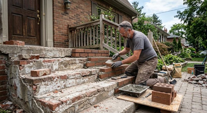 Brick Steps Repair in Fort Lauderdale, FL