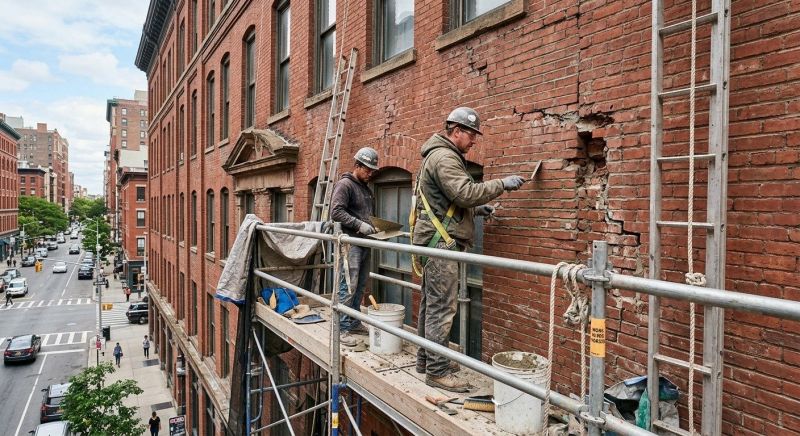 Commercial Masonry Repair in North Miami Beach, FL
