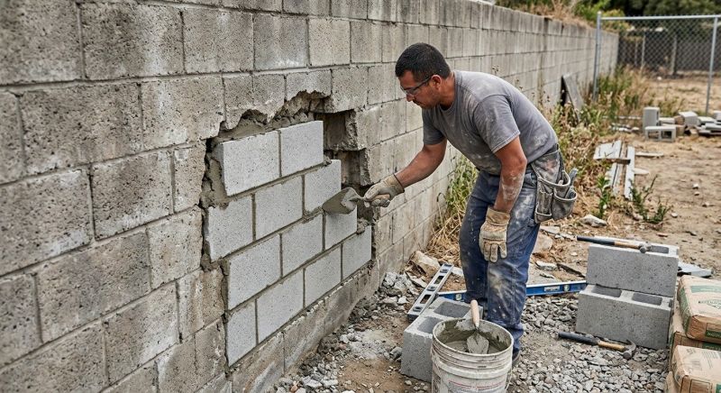 Masonry Wall Repair in Fort Lauderdale, FL