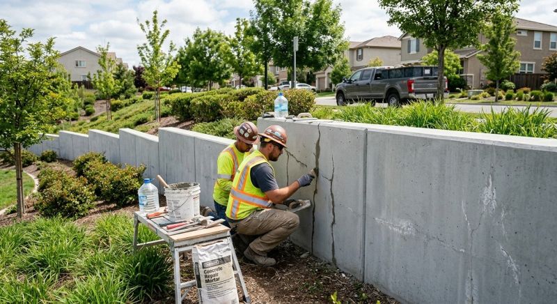 Retaining Wall Repair in Hollywood, FL