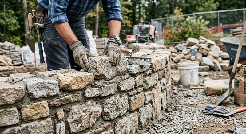 Stone Masonry Installation in Pompano Beach, FL