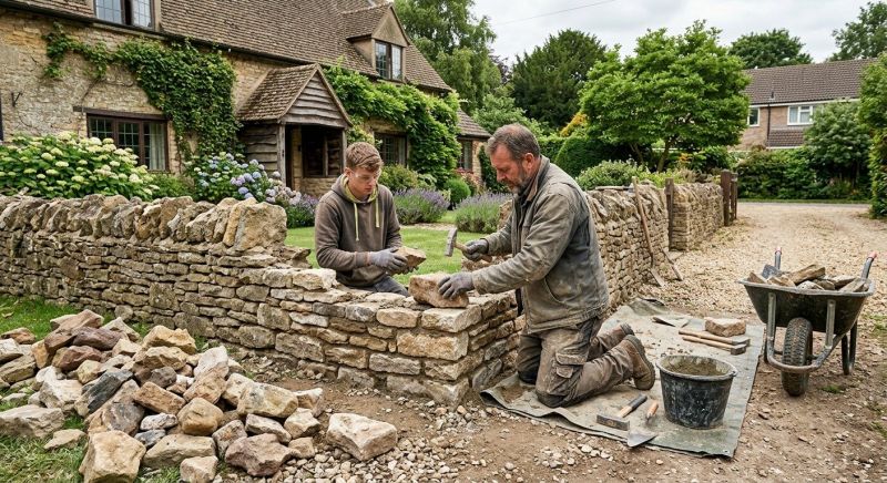 Stone Wall Repair in North Miami Beach, FL